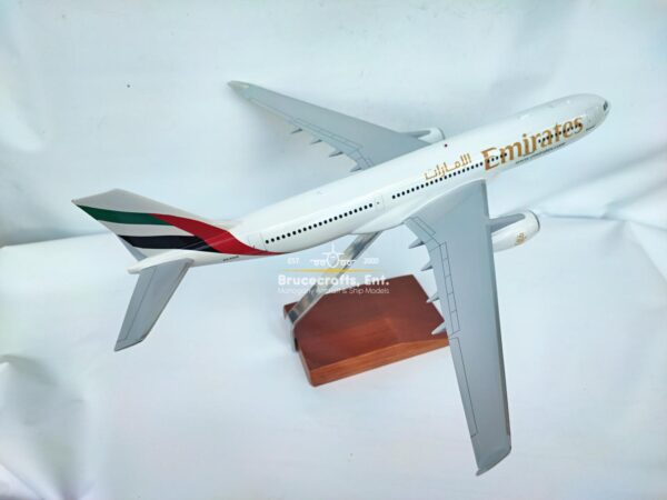 Model of Airbus A330-200 Emirates Airlines with detailed craftsmanship.